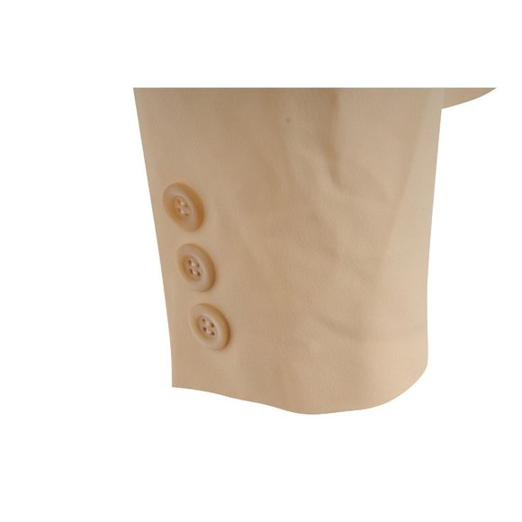 Les Copains Womens Blazer Size 46 XL Yellow Acetate Viscose  Jacket Coat NWT - Picture 5 of 9